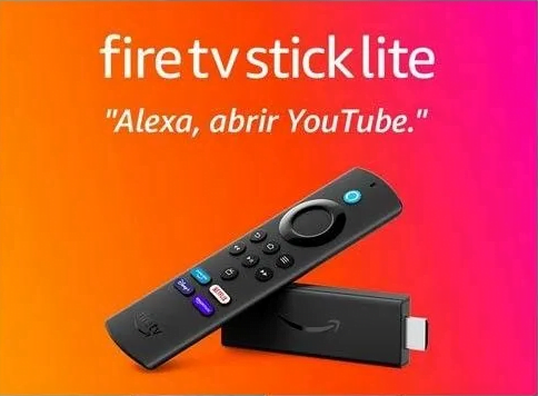 Promoção de Fire Tv Stick Lite 2ª Geração Controle Remoto Por Voz Alexa