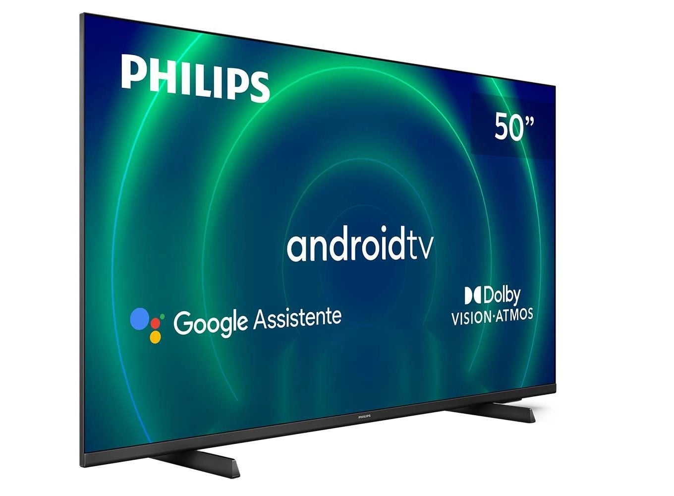 Promoção de Smart Tv Philips Android Tela 50 4K – 50pug7406/78