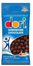 Promoção de Dori Amendoim Chochocolate 70G