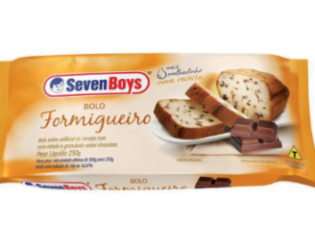 Promoção de Bolo Formigueiro Seven Boys 250G