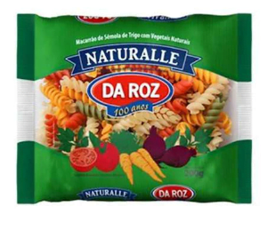 Promoção de Macarrão Parafuso Sêmola com Vegetais Tricolore NATURALLE DA ROZ 200g