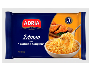 Promoção de Adria Macarrão Instantâneo Galinha Caipira 74,3G