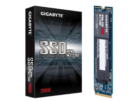 Promoção de SSD 256 GB Gigabyte, M.2, PCIe, NVMe, Leitura: 1700MB/s e Gravação: 1100MB/s – GP-GSM2NE3256GNTD