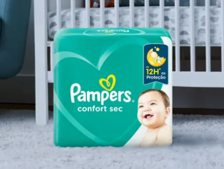 Promoção de Fralda Pampers Confort Sec Giga M – 160 Unidades