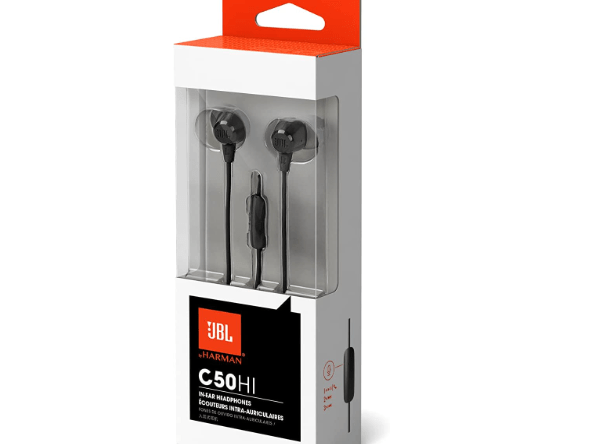 Promoção de Fone de Ouvido JBL C50HI Intra-Auricular Preto