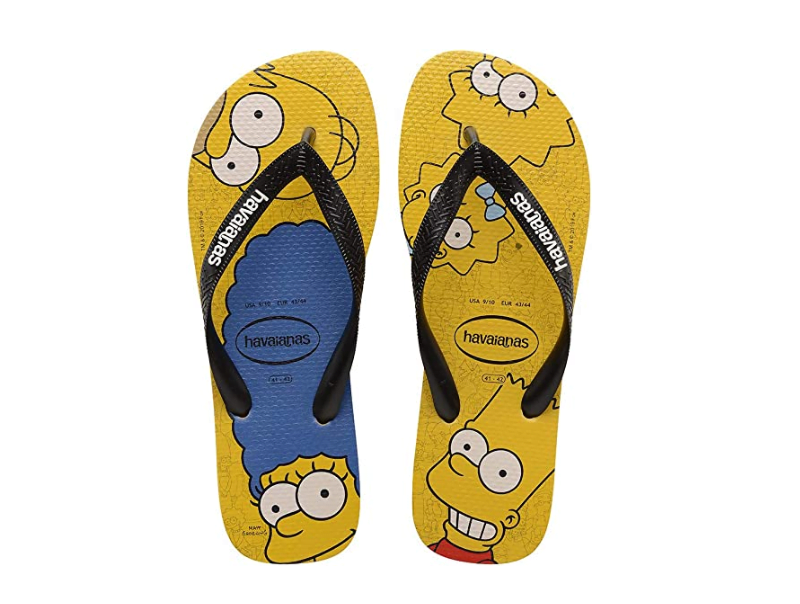 Promoção de Chinelo Simpsons Havaianas Criança Unissex