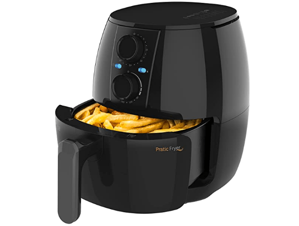 Promoção de Fritadeira sem Óleo Cadence Pratic Fryer 3L Preta 110V