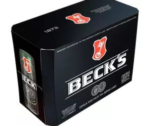 Cerveja Becks Puro Malte Lata 350ml Pack 8 Unidades