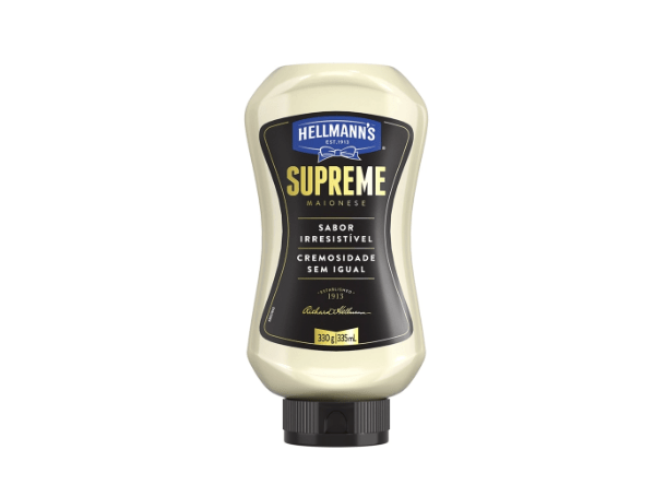 Promoção de Maionese Hellmann’S Supreme Squeeze 330g