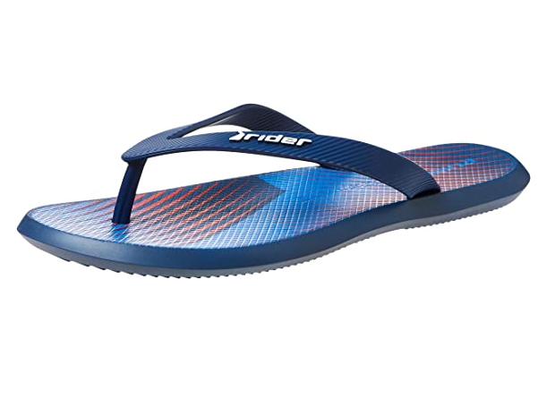 Chinelo Rider R1 Ink Masculino Azul e Vermelho