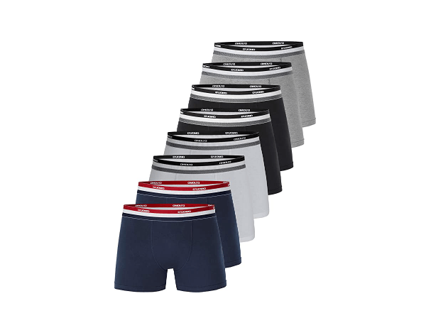 Promoção de Kit 8 Cuecas Boxer Algodão Duomo Masculino