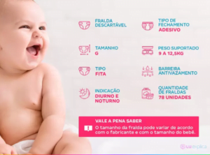 Fralda Huggies Tripla Proteção Tam. G