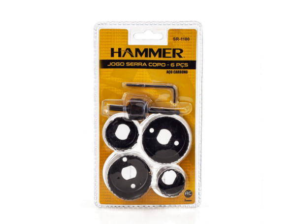 Promoção de Jogo de Serra Copo Hammer 6 Peças – GYSR1100