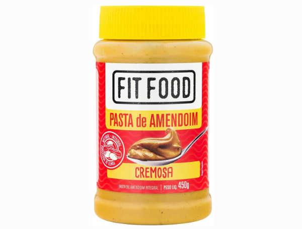 Promoção de Pasta de Amendoim Cremosa Fit Food 450g