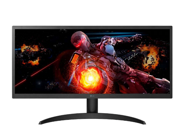 Promoção de Monitor Gamer LG 26 IPS, Ultra Wide, 75Hz, Full HD, 1ms, FreeSync Premium, HDR 10, 99% sRGB, HDMI, VESA – 26WQ500