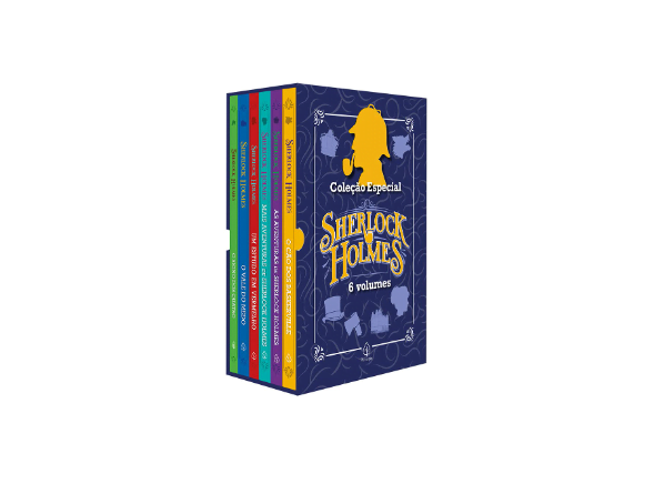 Promoção de Coleção Especial Sherlock Holmes – Box com 6 livros