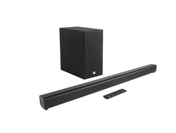 Promoção de Soundbar JBL Cinema SB160 110W 2.1 com Bluetooth, USB e HDMI