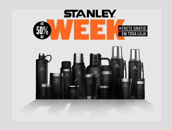 Stanley Week produtos com até 50% de Desconto