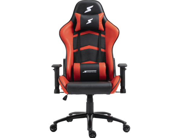 Cadeira Gamer SuperFrame Elite, Reclinável, Preto e Vermelho