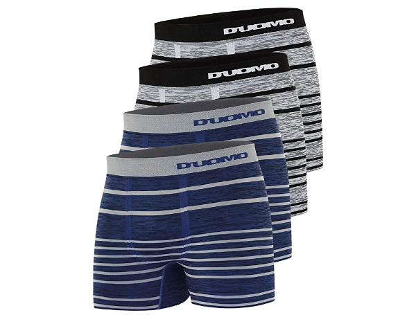 Promoção de Duomo Boxer Conjunto de Cuecas 4 Peças Masculino