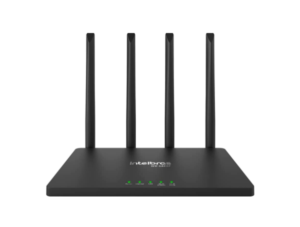 Roteador Wireless Intelbras Wi-force W5-1200F Preto