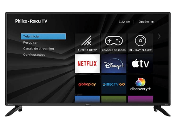 Promoção de Smart TV Philco 40” PTV40G65RCH Roku TV Dolby Áudio Led