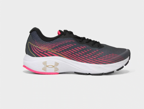 Promoção de Tênis Under Armour Charged Levity Feminino Cinza + Pink