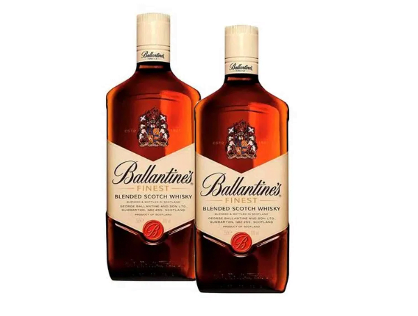 Promoção de Kit Whisky Escocês Ballantines Finest 750ml com 2 unidades