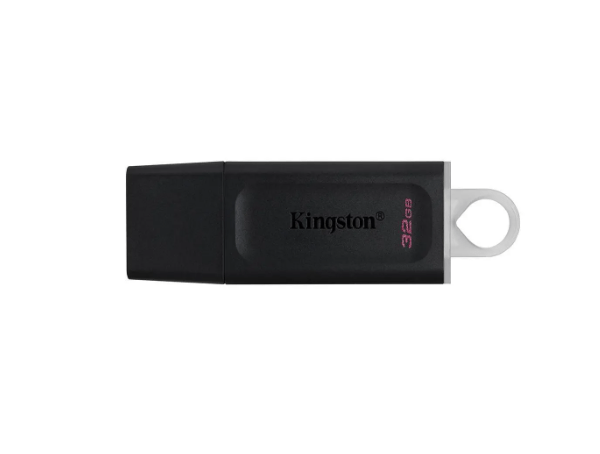 Promoção de Pen Drive DataTraveler Exodia 32GB Kingston com Conexão USB 3.2 Preto/Branco DTX/32GB