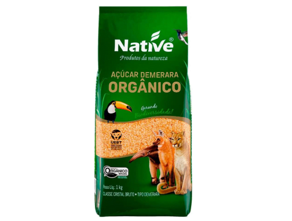 Promoção de Açúcar Demerara Orgânico Native 1kg