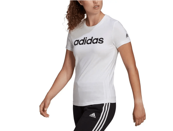 Promoção de Camiseta Adidas Essentials Linear Feminina