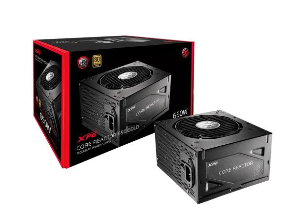 Promoção de Fonte XPG Core Reactor, 650W, 80 Plus Gold Modular