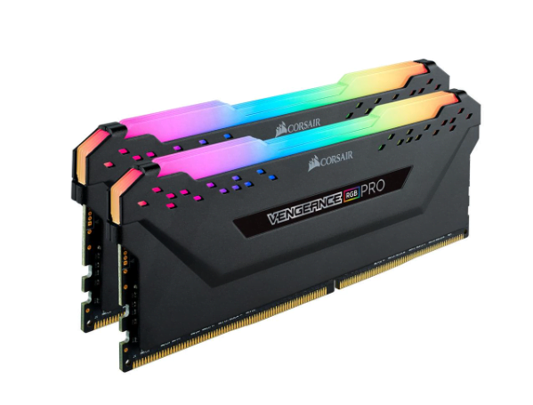 Promoção de Memória Corsair Vengeance RGB Pro 32GB (2x16GB) 2666MHz DDR4 C16 Black – CMW32GX4M2A2666C16