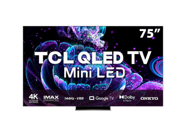 Smart TV TCL 65” 4K UHD 65P735 WIFI Sistema Google TV HDR10+ Dolby