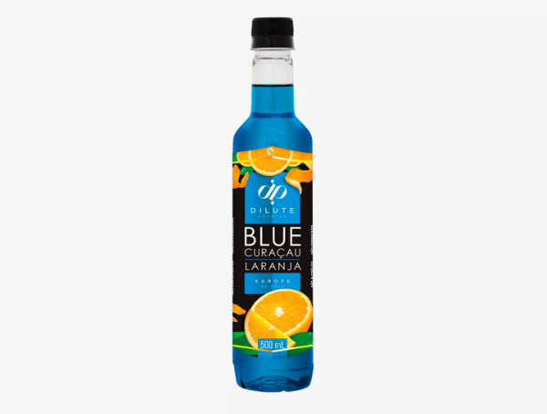 Promoção de (VIP) Xarope de Suco Dilute Premium Curaçau Blue Laranja 500ml