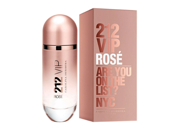 Promoção de Perfume Feminino 212 VIP Rosé Carolina Herrera Eau de Parfum 125ml