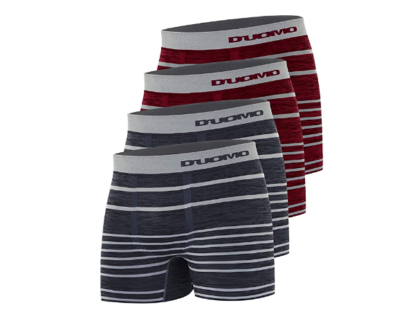 Promoção de Conjunto de Cuecas Boxer Duomo 4 Peças Masculino P