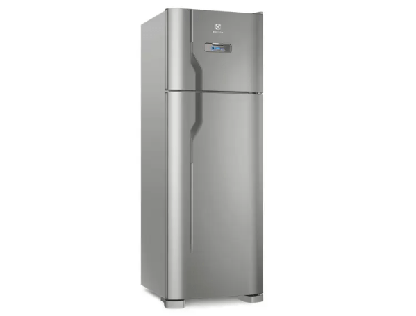 Promoção de Geladeira/Refrigerador Frost Free cor Inox 310L Electrolux TF39S