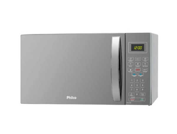 Micro-Ondas Philco com 26 Litros de Capacidade Inox PMO26ES