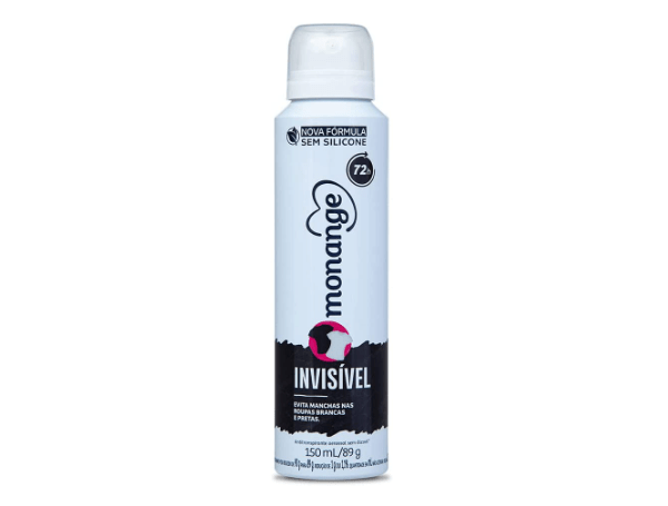 Promoção de Desodorante Monange Antitranspirante Invisível Aerosol 90g