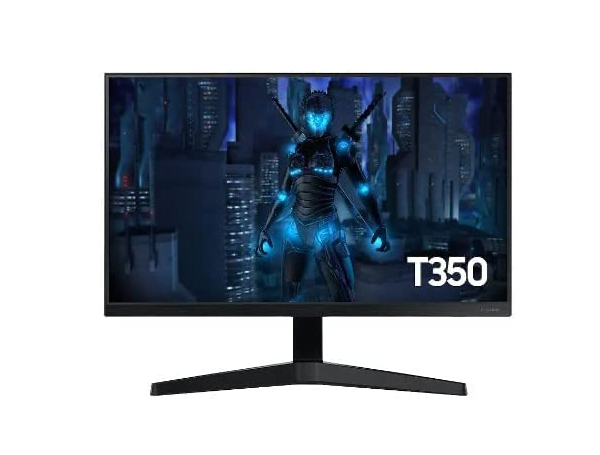 Promoção de Monitor Gamer Samsung 24″ FHD,75Hz, HDMI, VGA, Freesync, Preto, Série T350