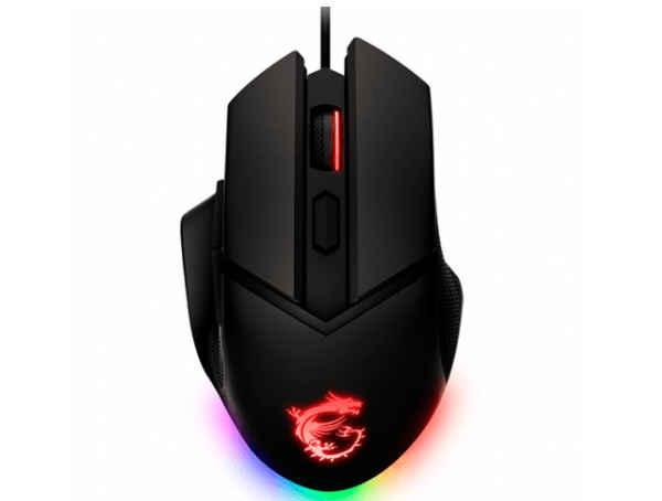 Promoção de Mouse Gamer MSI Clutch GM20 Elite, RGB, LED, 6400DPI, 6 Botões, USB, Preto S12-0400D00-C54