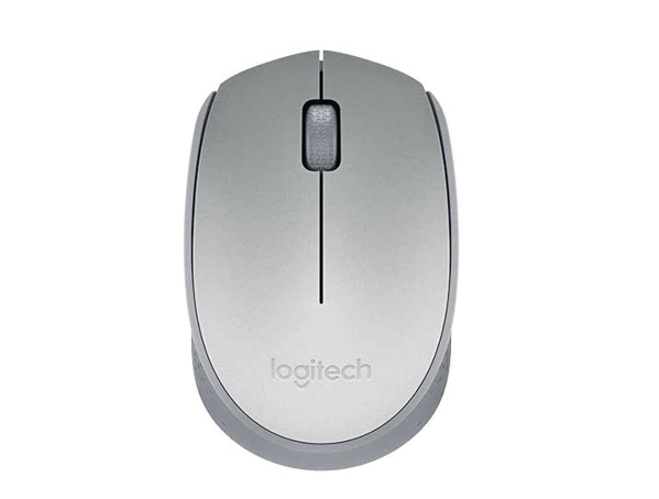 Promoção de Mouse Logitech Wireless M170 Prata Blister