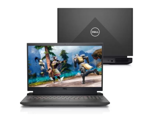 Promoção de Notebook Gamer Dell G15-i1200-U10P 15.6″ FHD 12ª Geração Intel Core i5 8GB 256GB SSD NVIDIA RTX 3050 Linux