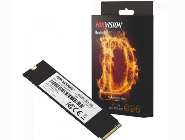 Promoção de SSD Hikvision Desire, 256GB, M.2 NVMe, Leitura 540MBs e Gravação 480MBs, HS-SSD-DESIRE(P) 256G