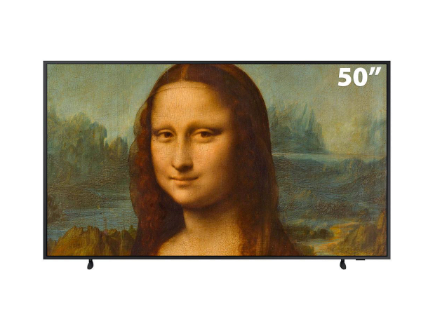 Promoção de Smart TV 50″ QLED 4K Samsung The Frame 50LS03B, Tela Matte, Design slim, Suporte de parede slim incluso, Única Conexão, Molduras customizáveis