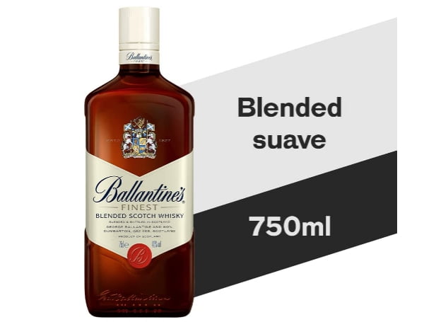 Promoção de Whisky Escocês Ballantines Finest 750ml