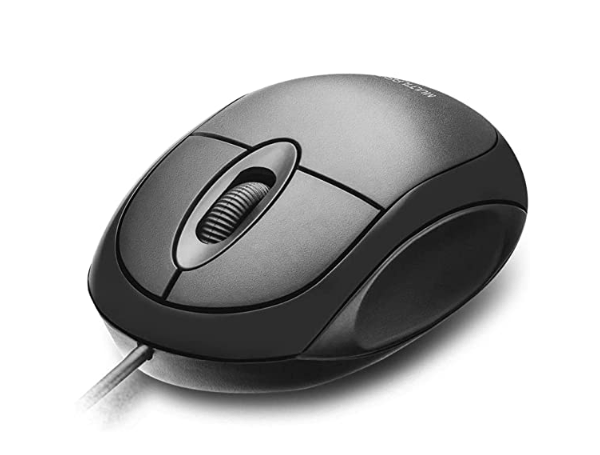 Promoção de Mouse Com Fio Classic Conexão USB 1200dpi MO300